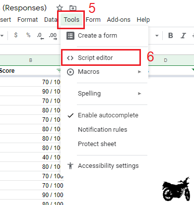 Tools Script Editor
